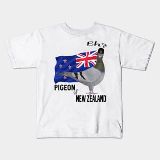 Pigeon of New Zealand Kids T-Shirt
